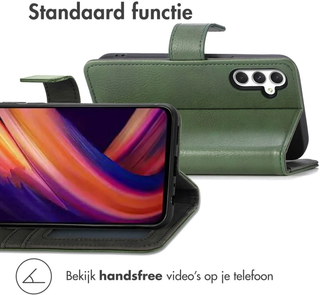 Imoshion Hoesje Samsung Galaxy A25 - Groen - 3 Pasjes