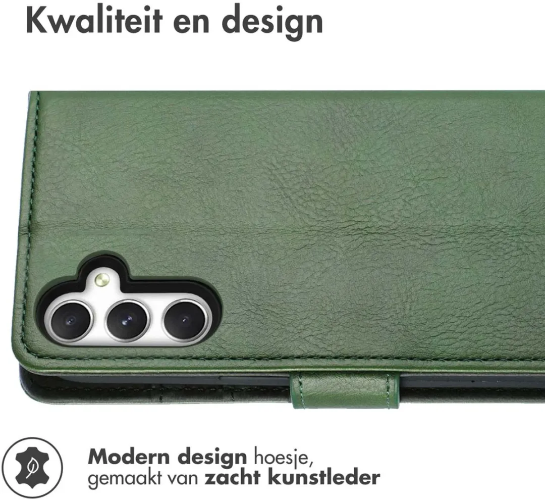 Imoshion Hoesje Samsung Galaxy A25 - Groen - 3 Pasjes