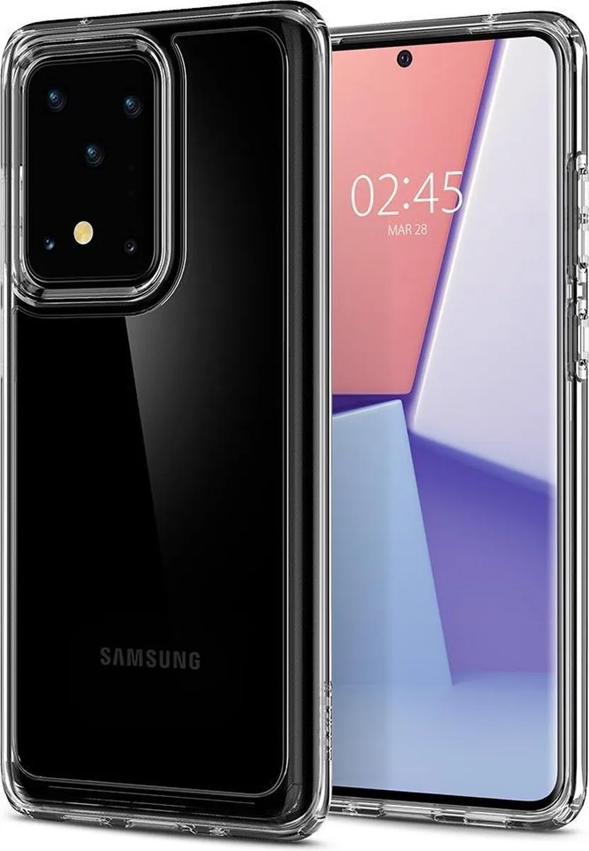 Spigen Ultra Hybride Hoesje S20 Ultra - Zwart - 8809685625766