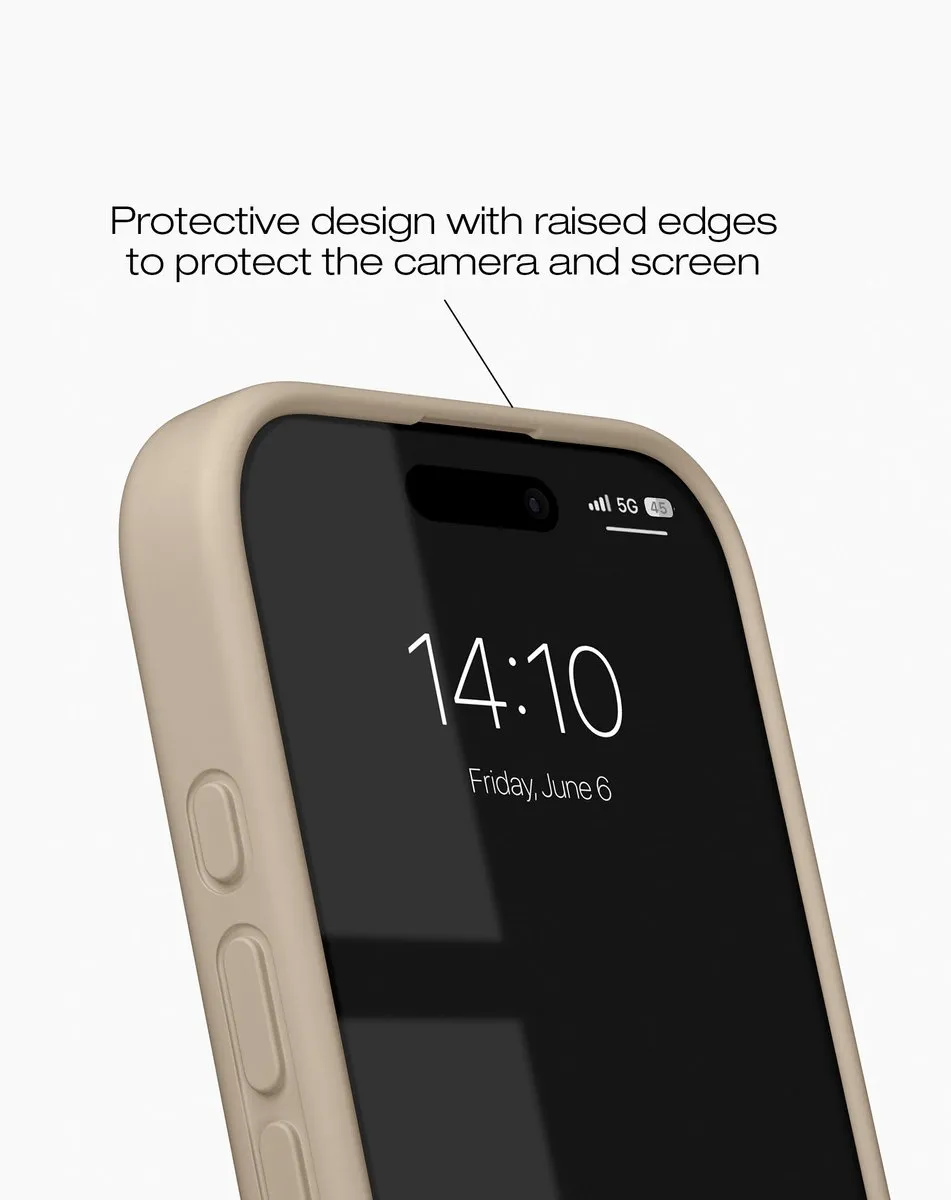 iDeal of Sweden Silicone Case IDSICMS-I2561-128 - iPhone 17 - Beige - afbeelding 6 van 6