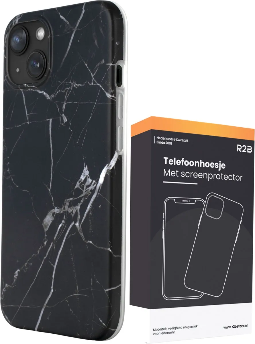 R2B iPhone 13 Hoesje Marmer