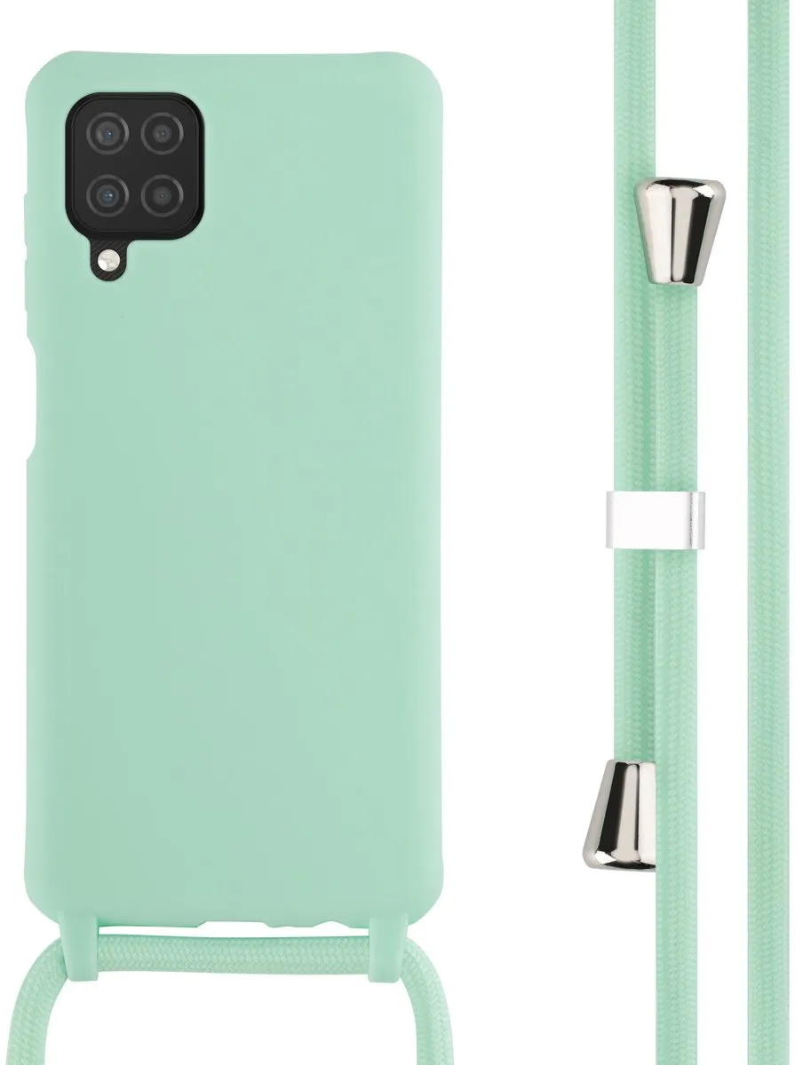 Imoshion Hoesje Samsung Galaxy A12 Siliconen Mintgroen