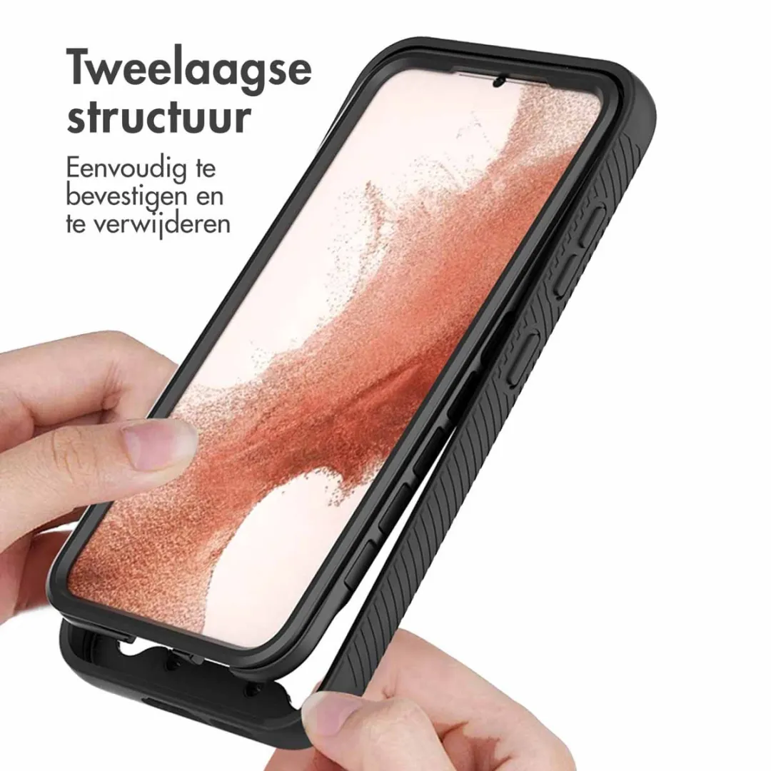 Imoshion Hoesje Samsung Galaxy S23 - 360° Beschermend - Zwart