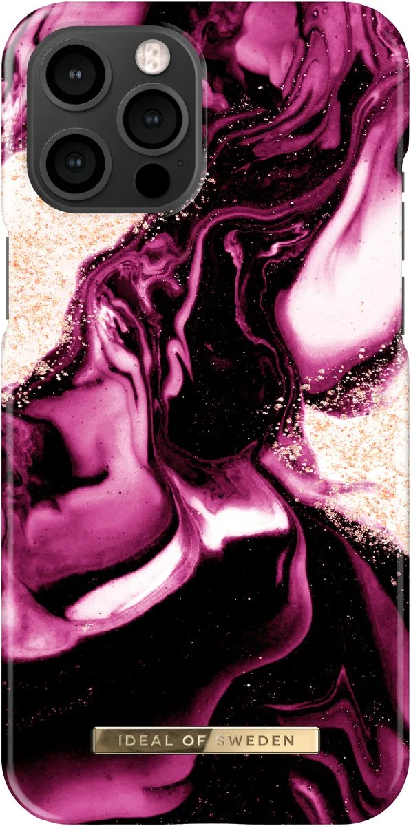 iDeal of Sweden IDFCTE22-I2167-319 iPhone-hoes - Golden Ruby Marble - afbeelding 3 van 6