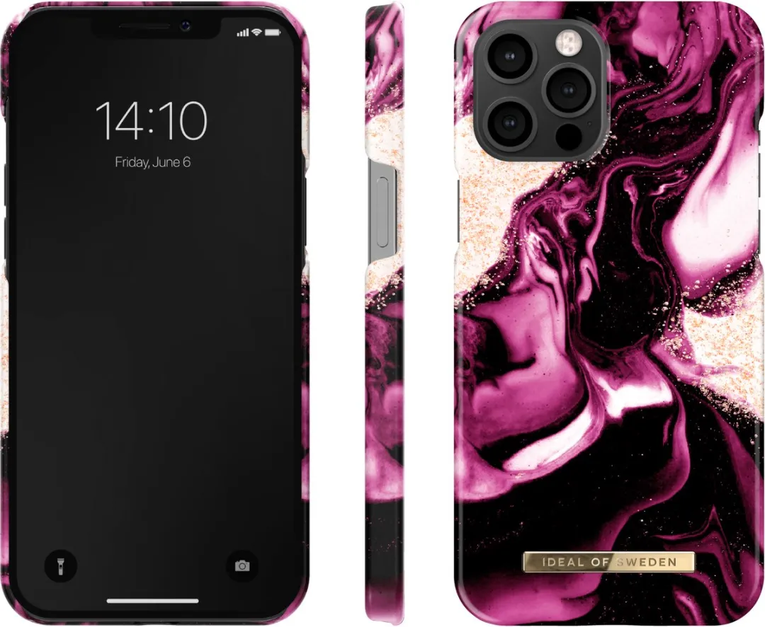 iDeal of Sweden IDFCTE22-I2167-319 iPhone-hoes - Golden Ruby Marble - afbeelding 5 van 6