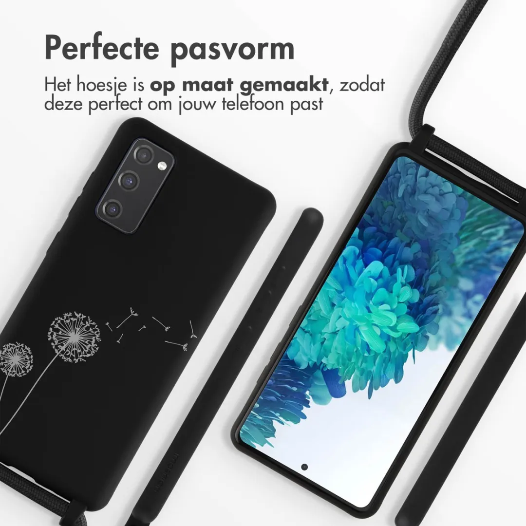 Imoshion Hoesje Samsung Galaxy S20 FE - Siliconen - Dandelion Black