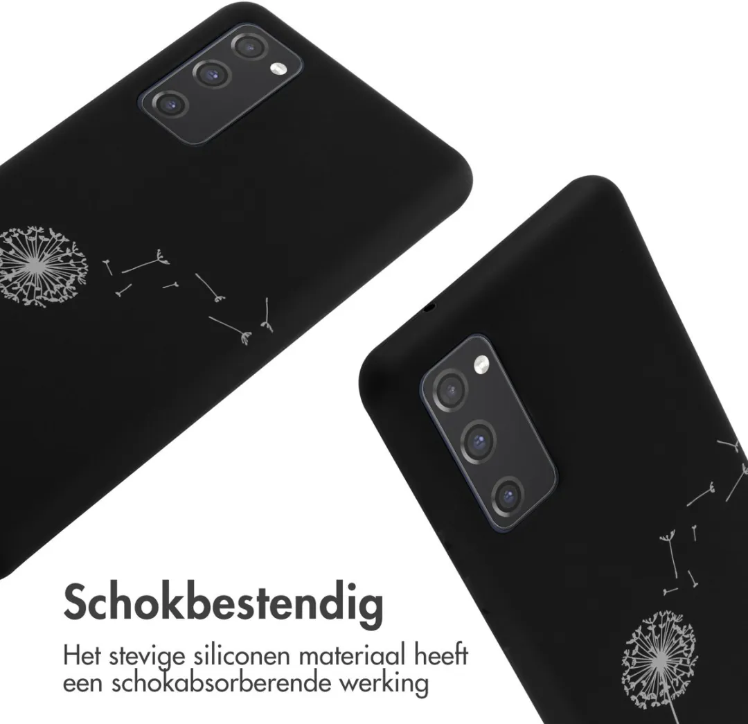 Imoshion Hoesje Samsung Galaxy S20 FE - Siliconen - Dandelion Black - afbeelding 6 van 6