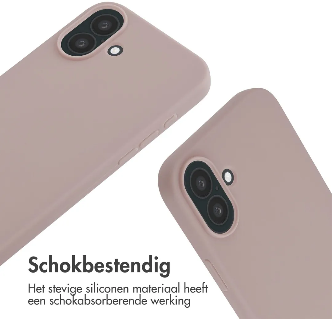 Imoshion iPhone 16 Plus Hoesje - Sand Pink