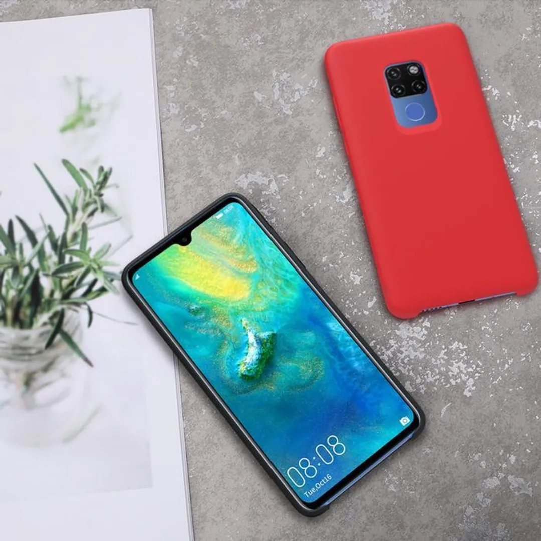 Nillkin Flex Silicone HardCase Huawei Mate 20 - Rood - afbeelding 5 van 5