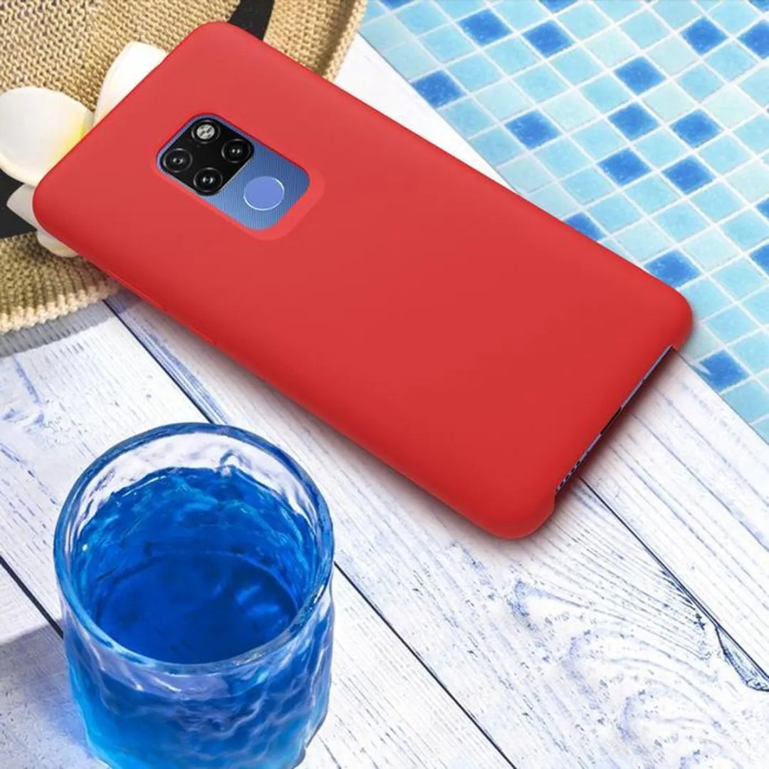 Nillkin Flex Silicone HardCase Huawei Mate 20 - Rood - afbeelding 4 van 5