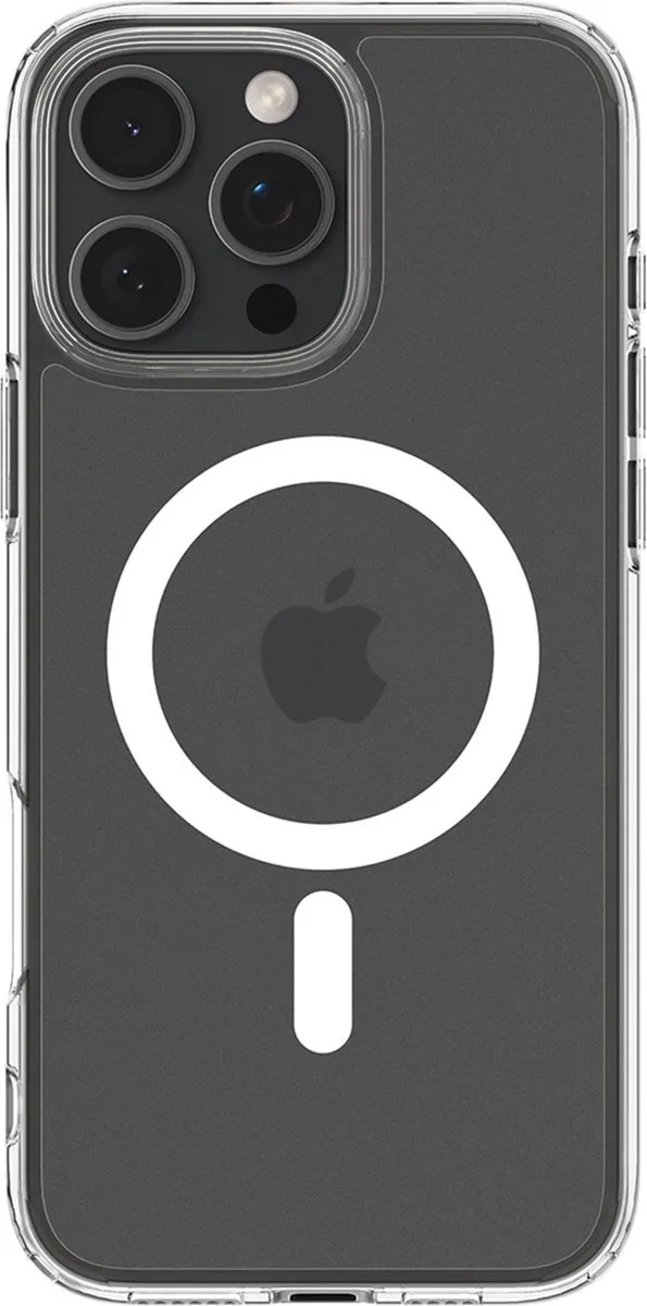 Spigen Ultra Hybrid MagFit ACS08002 Hoesje - iPhone 16 Pro Max - Transparant