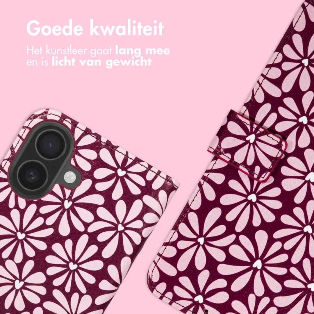 Imoshion iPhone 17 Hoesje Bloom Love Blush - 3 Pasjes