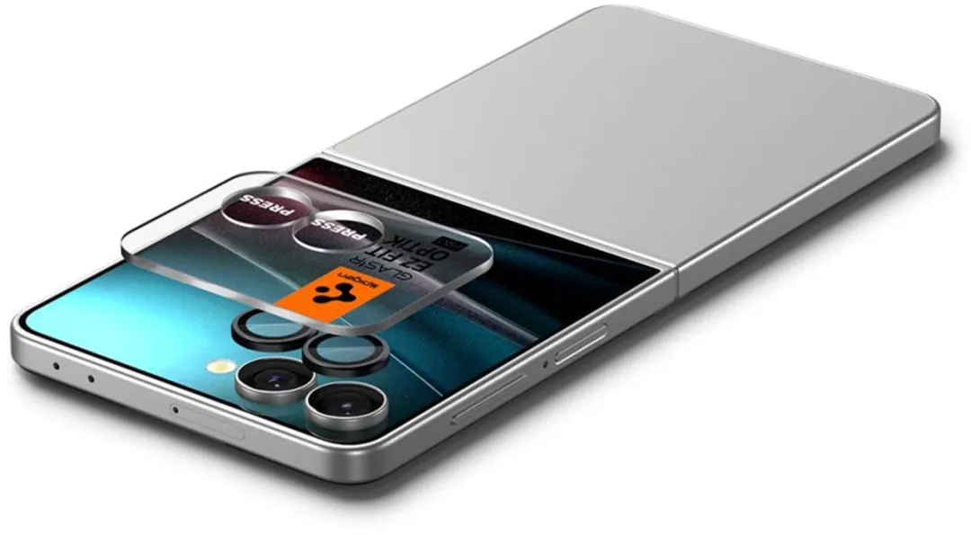 Spigen Optik Pro EZ Fit Lens Protector AGL09587 - 2 Stuks - Zwart