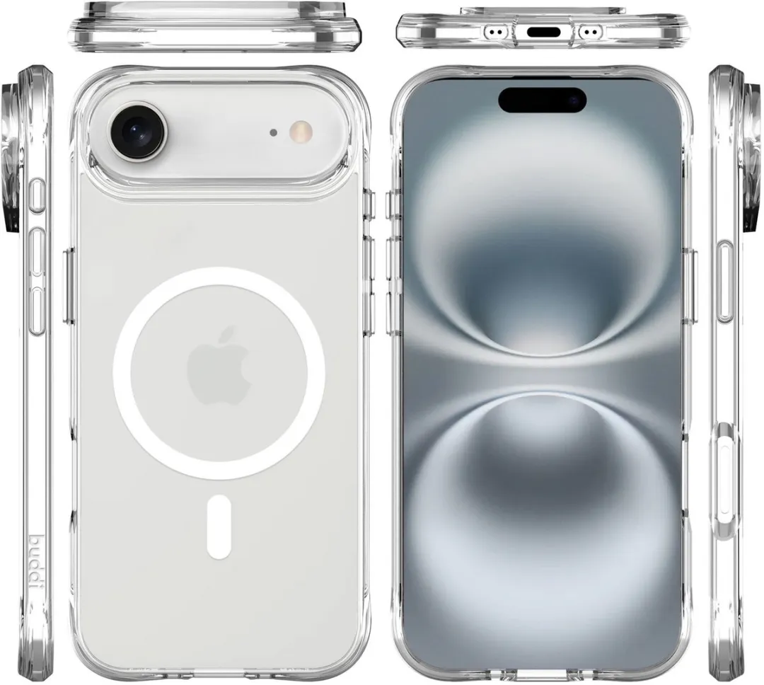 Buddi Core iPhone Air Hoesje - MagSafe - Transparant Mat
