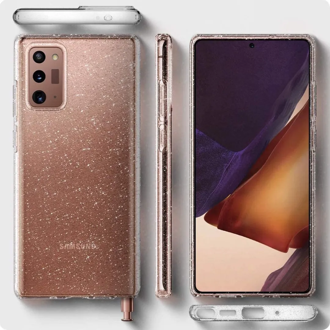 Spigen Liquid Air Hoesje ACS01416 Samsung Galaxy Note20 - Transparant