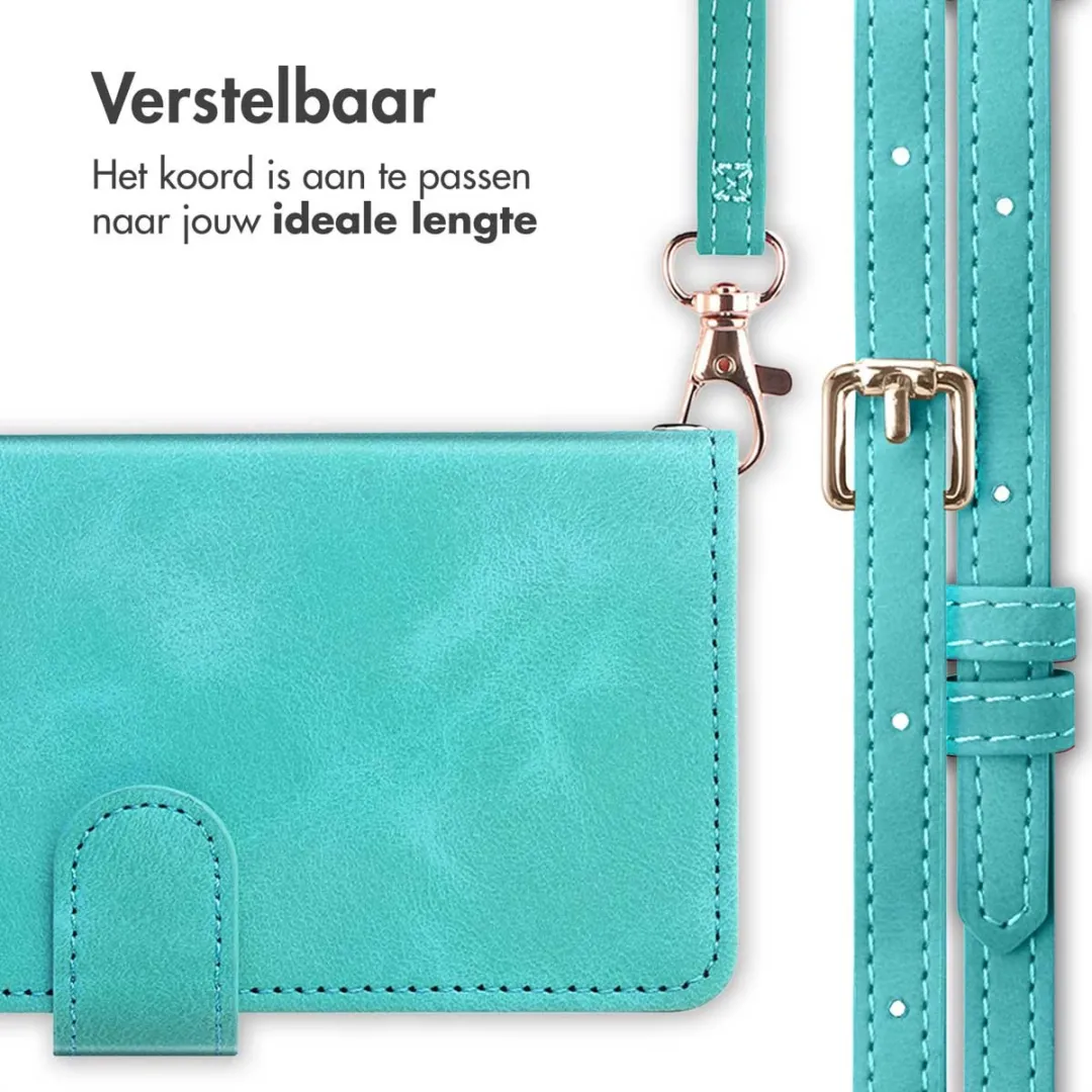 Imoshion Bookcase Hoesje Samsung Galaxy S24 FE - 3 Pasjes - Turquoise