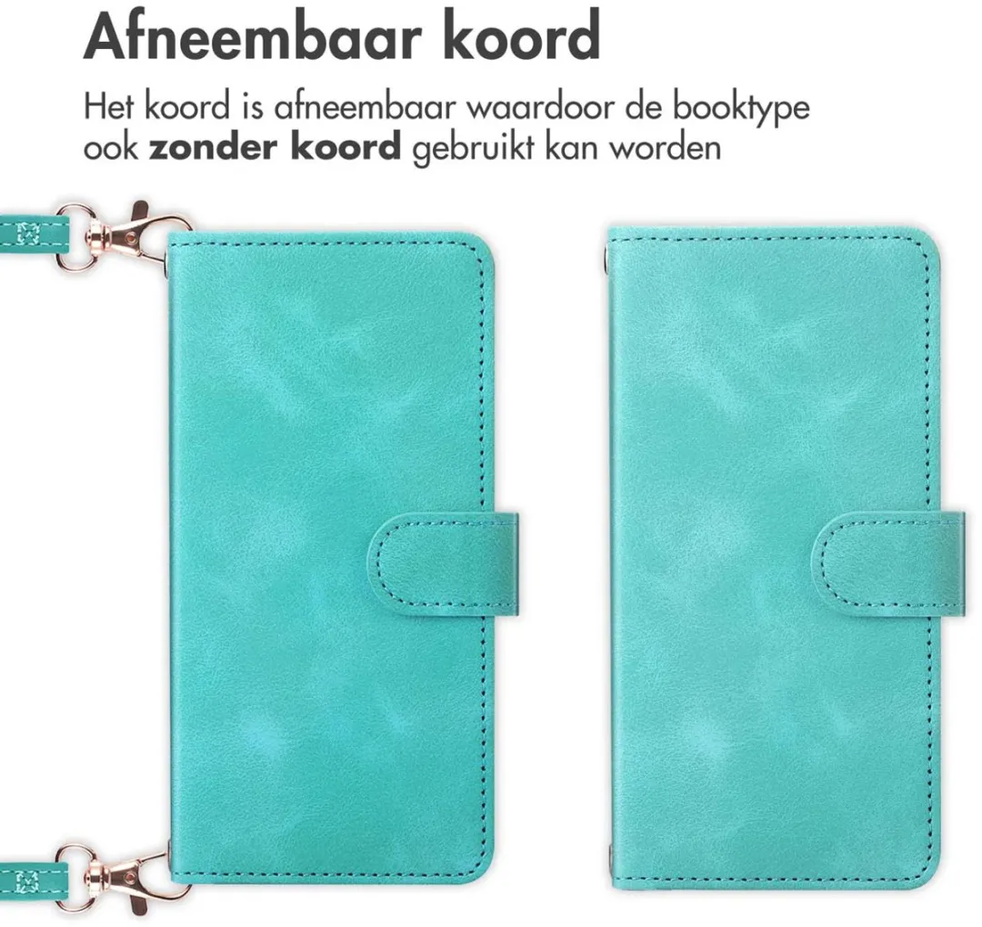 Imoshion Bookcase Hoesje Samsung Galaxy S24 FE - 3 Pasjes - Turquoise