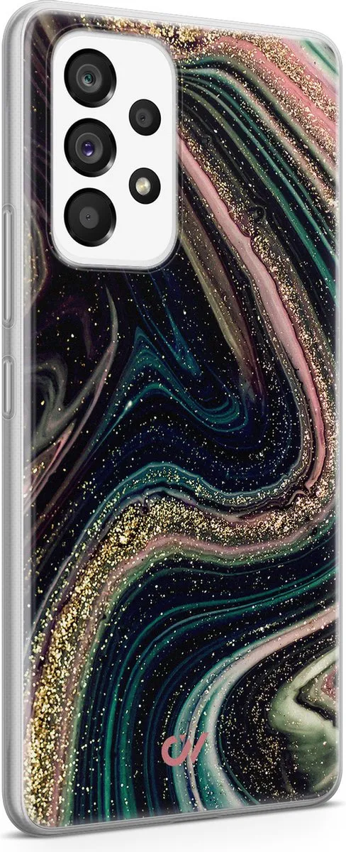 Casevibes Hoesje Samsung Galaxy A53 Marble Twilight - Multi