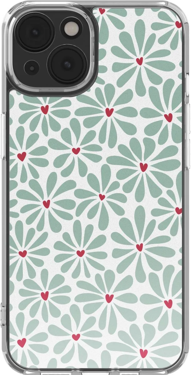 Imoshion Hoesje Apple iPhone 14 Bloom Love Sage Green