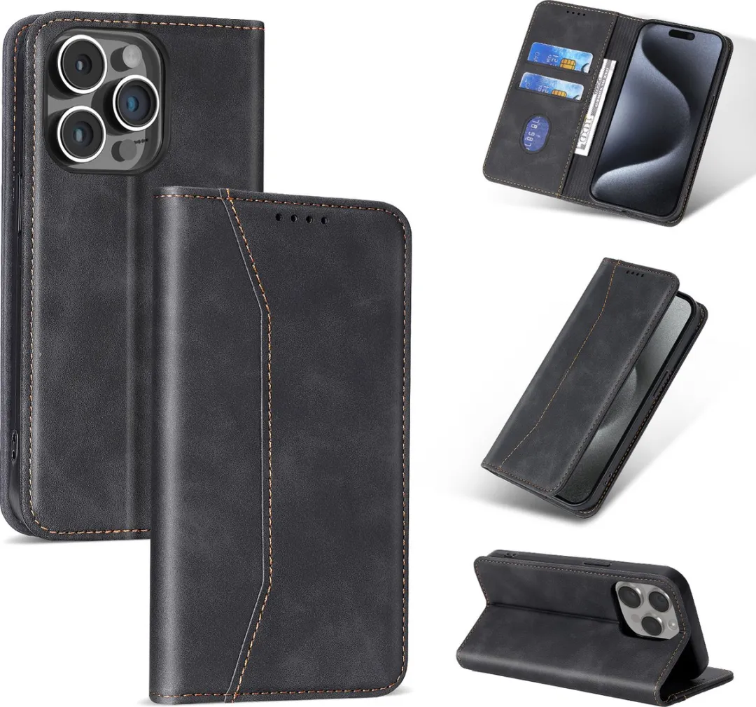 NUVEX iPhone 15 Pro Hoesje met Pasjeshouder