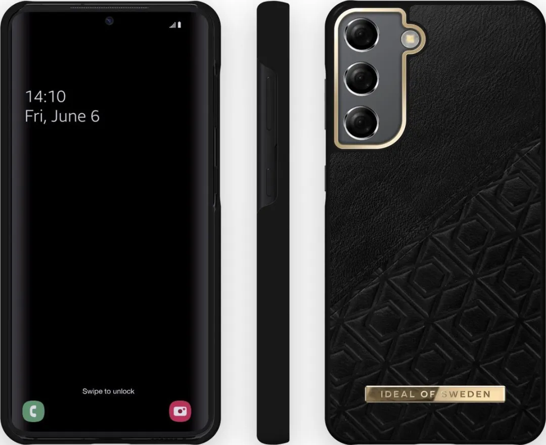 iDeal of Sweden Fashion Case Atelier Galaxy S21 Embossed Black - IDACAW21-S21-328 - afbeelding 3 van 3