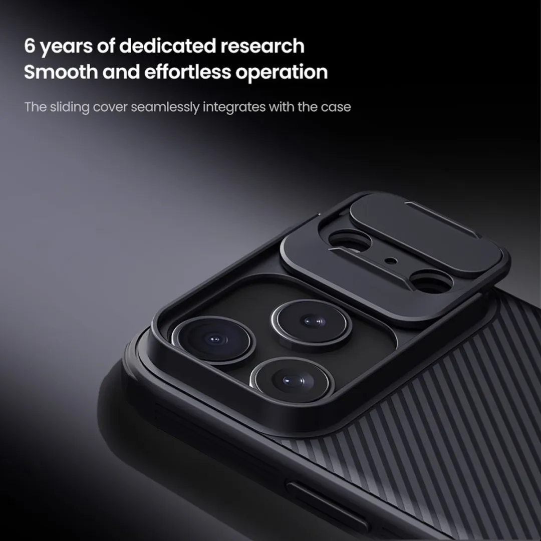 Nillkin CamShield Pro Hoesje iPhone 17 Pro - Zwart