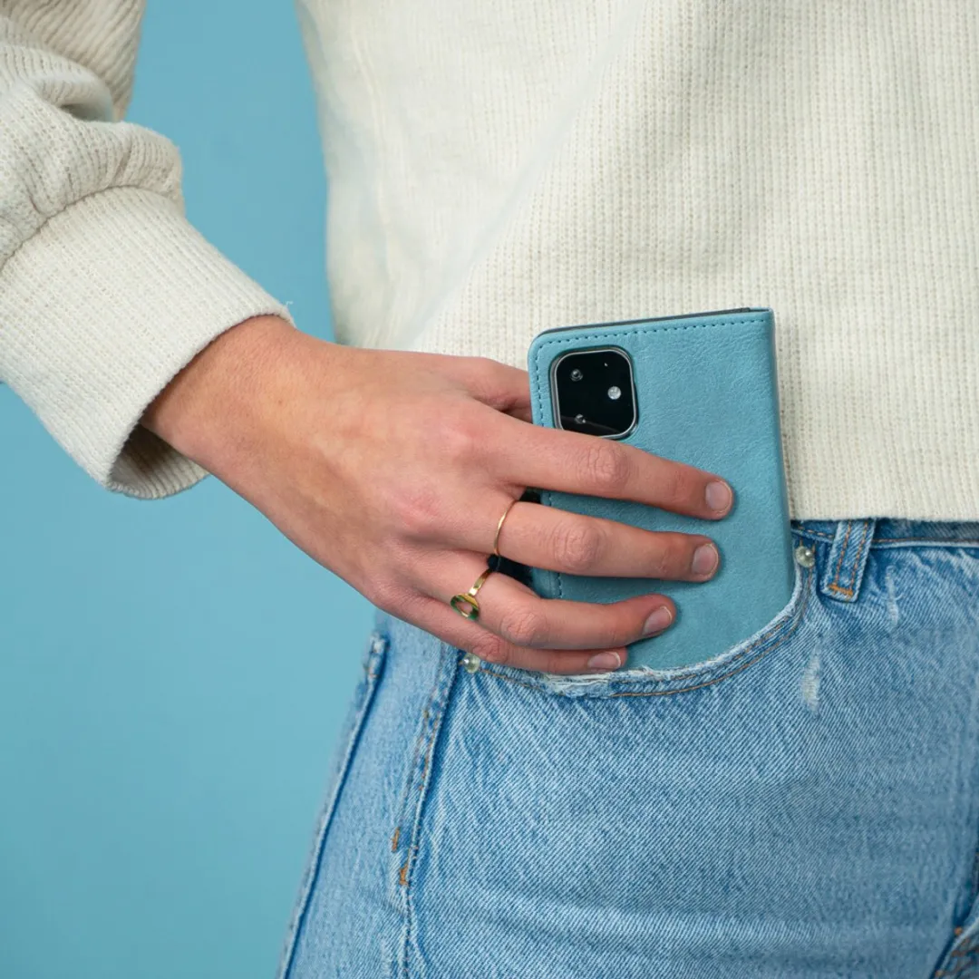 Imoshion Hoesje iPhone 12/12 Pro Lichtblauw - 3 Pasjes