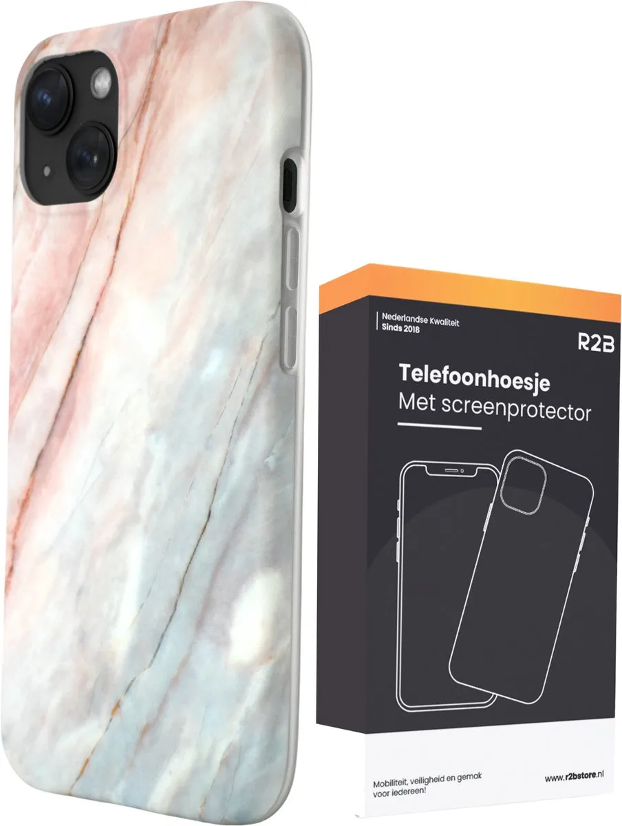 R2B iPhone 13 Hoesje Marmer