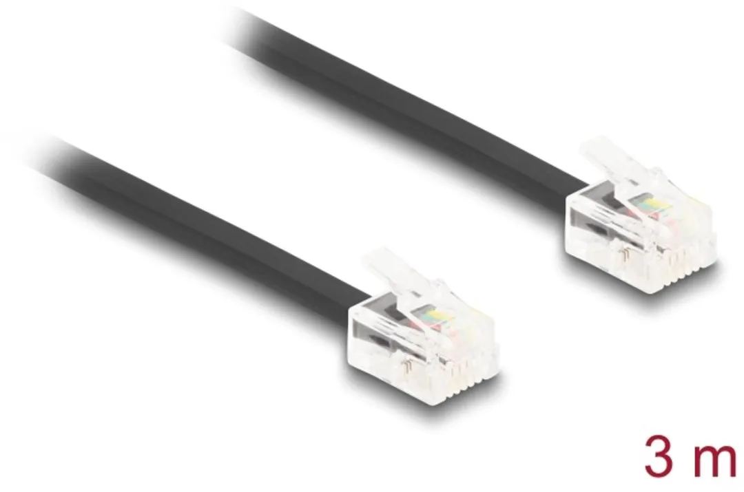 Delock Telefonkabel RJ11 RJ11