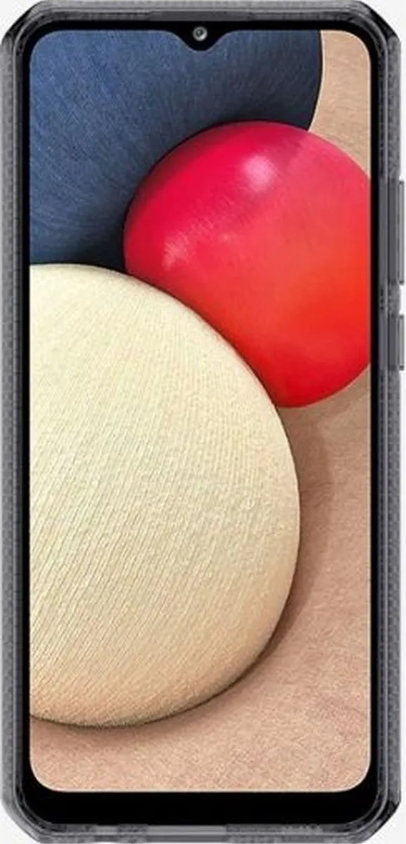 ITSKINS Spectrum Clear Samsung Galaxy A42 Hoesje - Zwart
