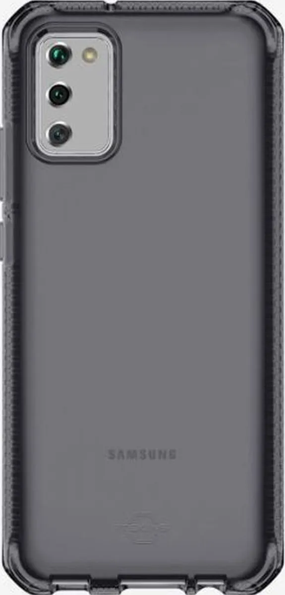 ITSKINS Spectrum Clear Samsung Galaxy A42 Hoesje - Zwart