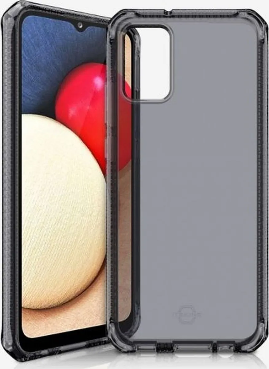 ITSKINS Spectrum Clear Samsung Galaxy A42 Hoesje - Zwart - afbeelding 6 van 6