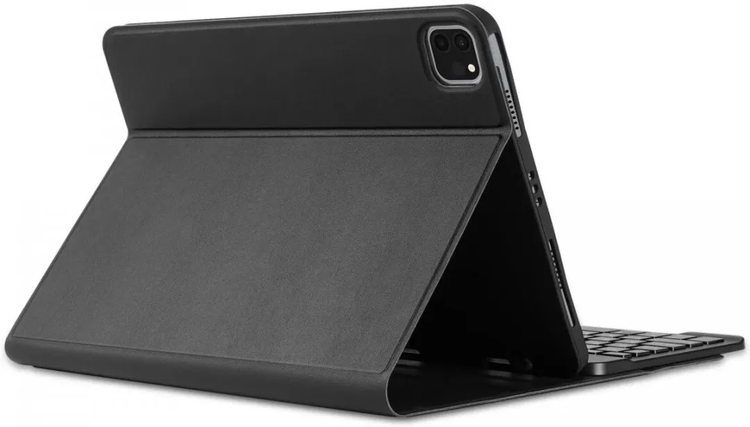 Buddi Zuna Hoes met QWERTY Toetsenbord - Apple iPad Air 11 2024 - Zwart
