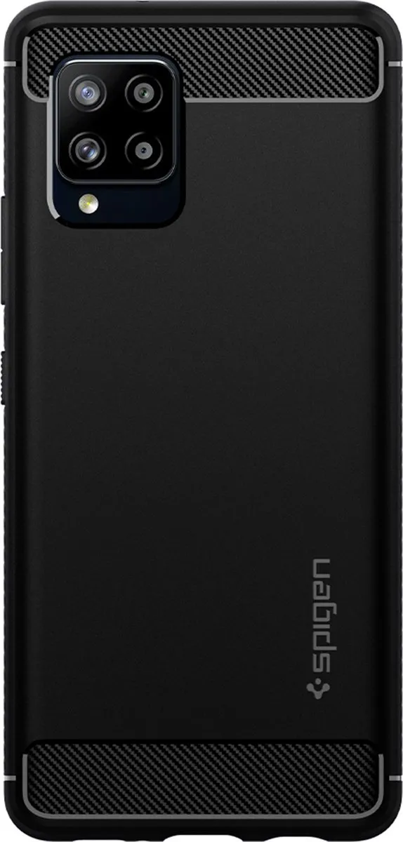 Spigen Rugged Armor ACS02315 Hoesje - Samsung Galaxy A52 - Zwart