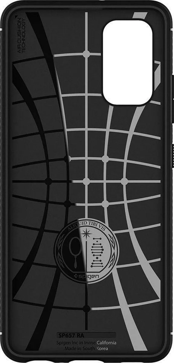 Spigen Rugged Armor ACS02315 Hoesje - Samsung Galaxy A52 - Zwart - afbeelding 6 van 6