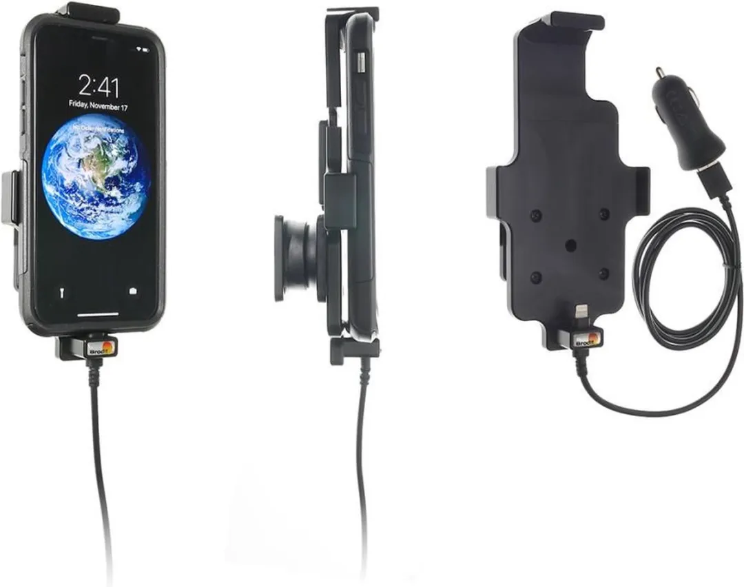 Brodit 521998 iPhone X/Xs Houder - Zwart