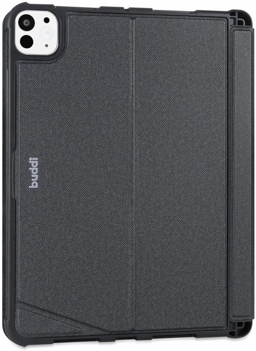 Buddi Thorn Hoes iPad Pro 11 2024/2025 - Toetsenbordhoes Zwart/Grijs