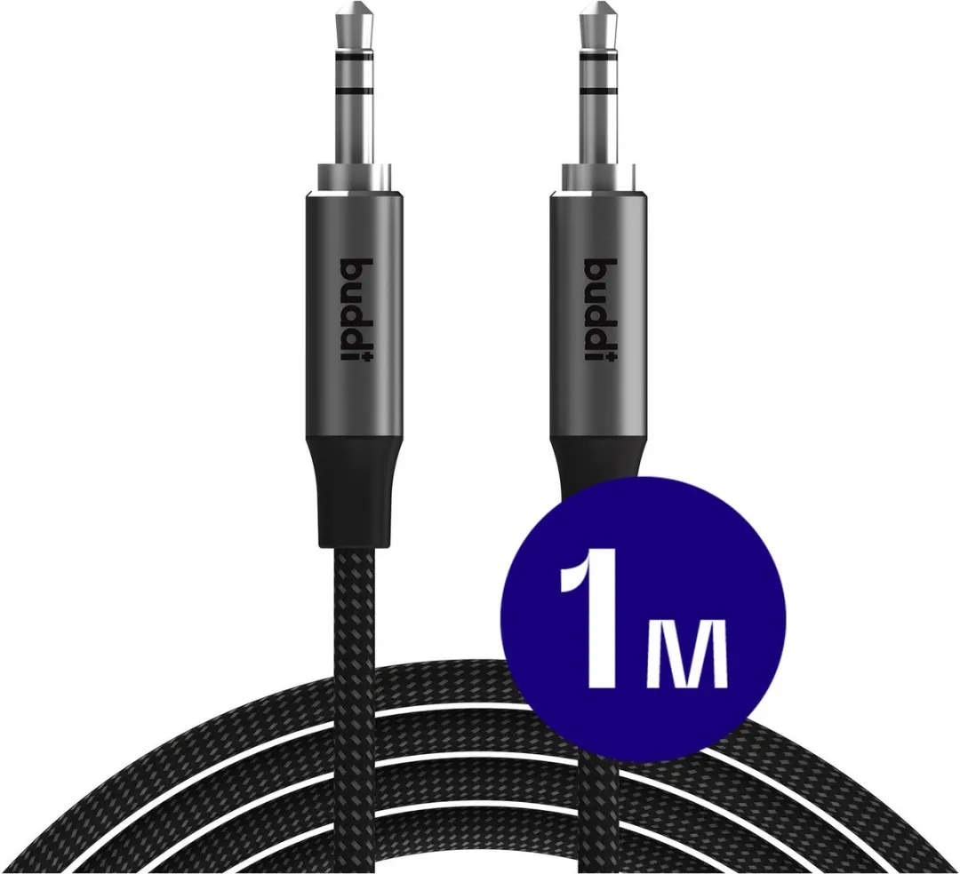 Buddi Flex Aux Kabel 3.5mm Jack
