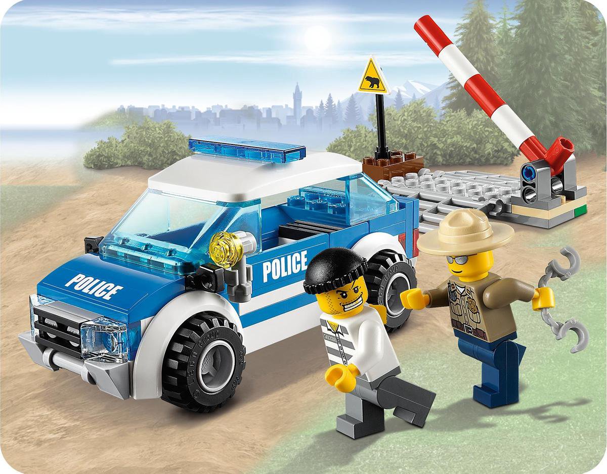 LEGO City Politiewagen - 4436
