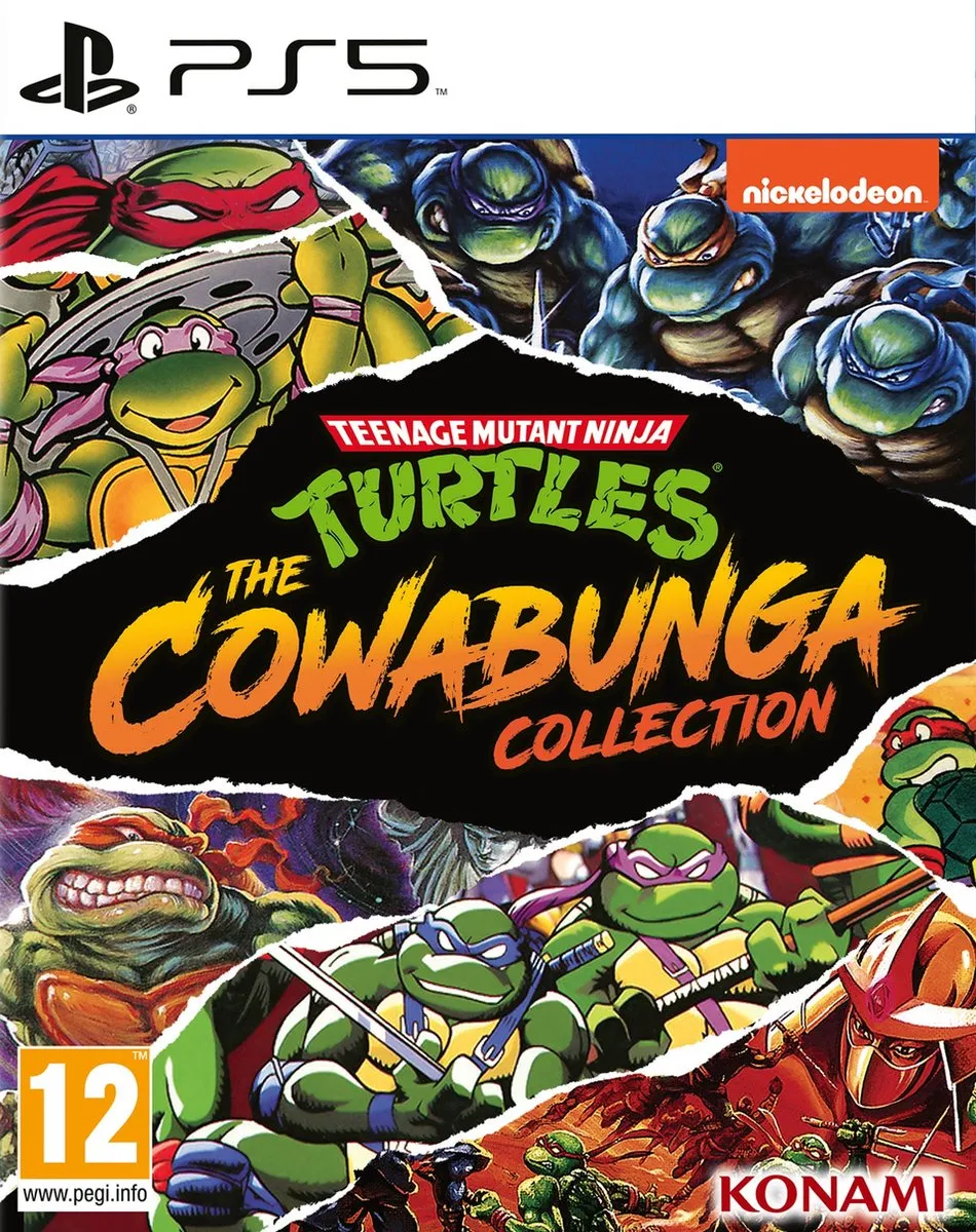 Mindscape Teenage Mutant Ninja Turtles The Cowabunga Collection - PS5 - 4 Spelers