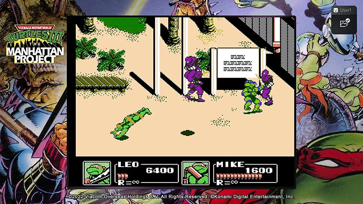 Mindscape Teenage Mutant Ninja Turtles The Cowabunga Collection - PS5 - 4 Spelers
