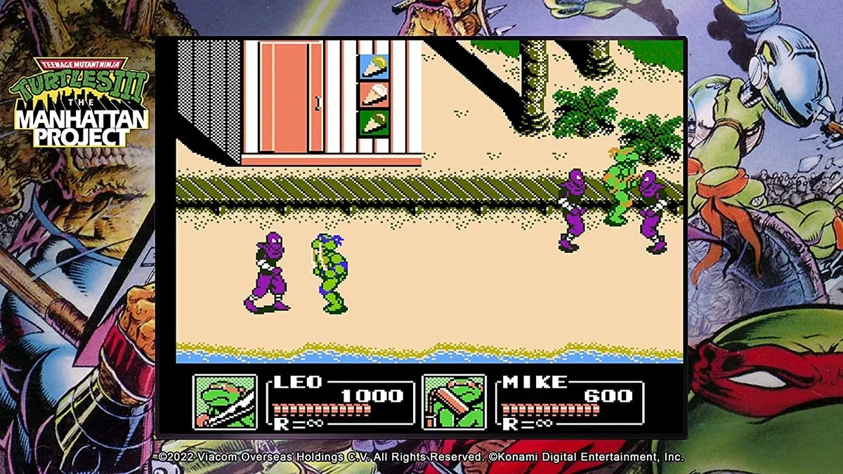 Mindscape Teenage Mutant Ninja Turtles The Cowabunga Collection - PS5 - 4 Spelers
