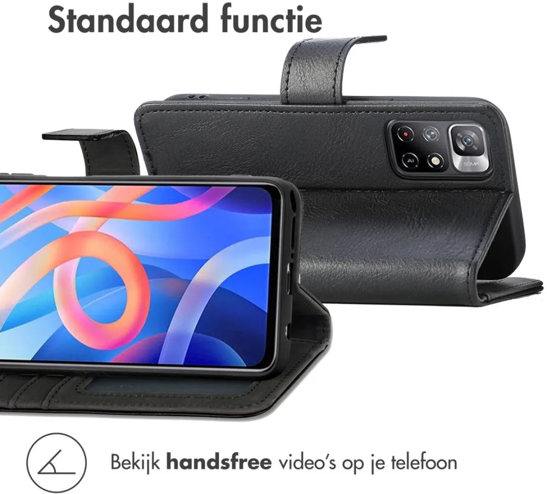Imoshion Hoesje Zwart - voor Xiaomi Redmi Note 11S/11 4G