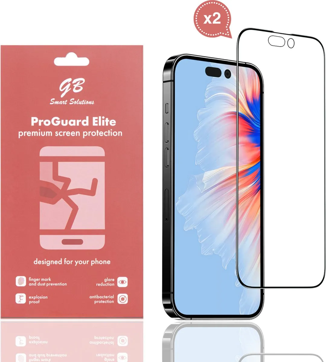 GB ProGuard Elite Screenprotector iPhone 14 Pro Max