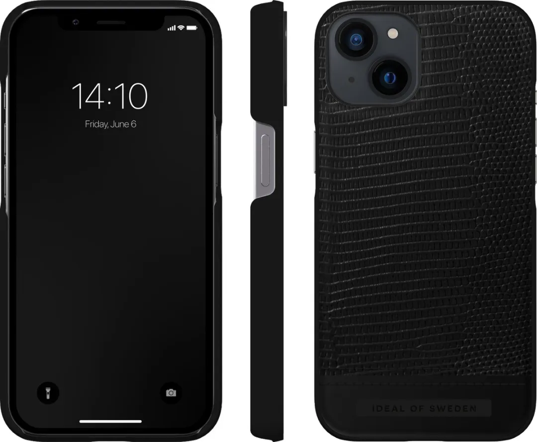 iDeal of Sweden Atelier Case Unity iPhone 13 - Eagle Black - afbeelding 2 van 3