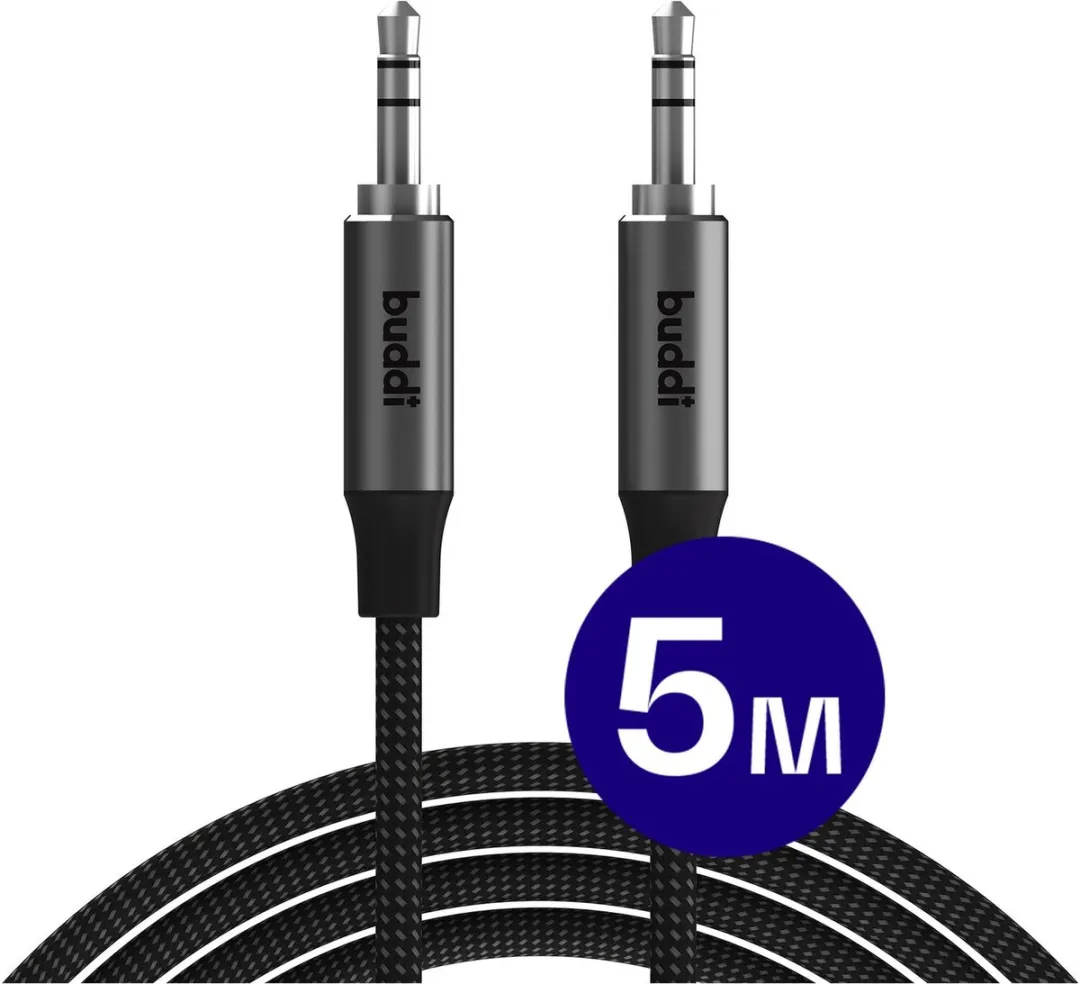 Buddi Flex Aux Kabel 3.5mm Jack