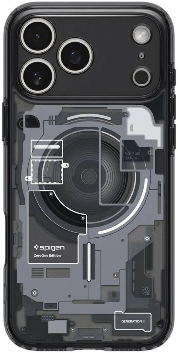 Spigen Ultra Hybride Magsafe iPhone 17 Pro Max Hoes - Zwart