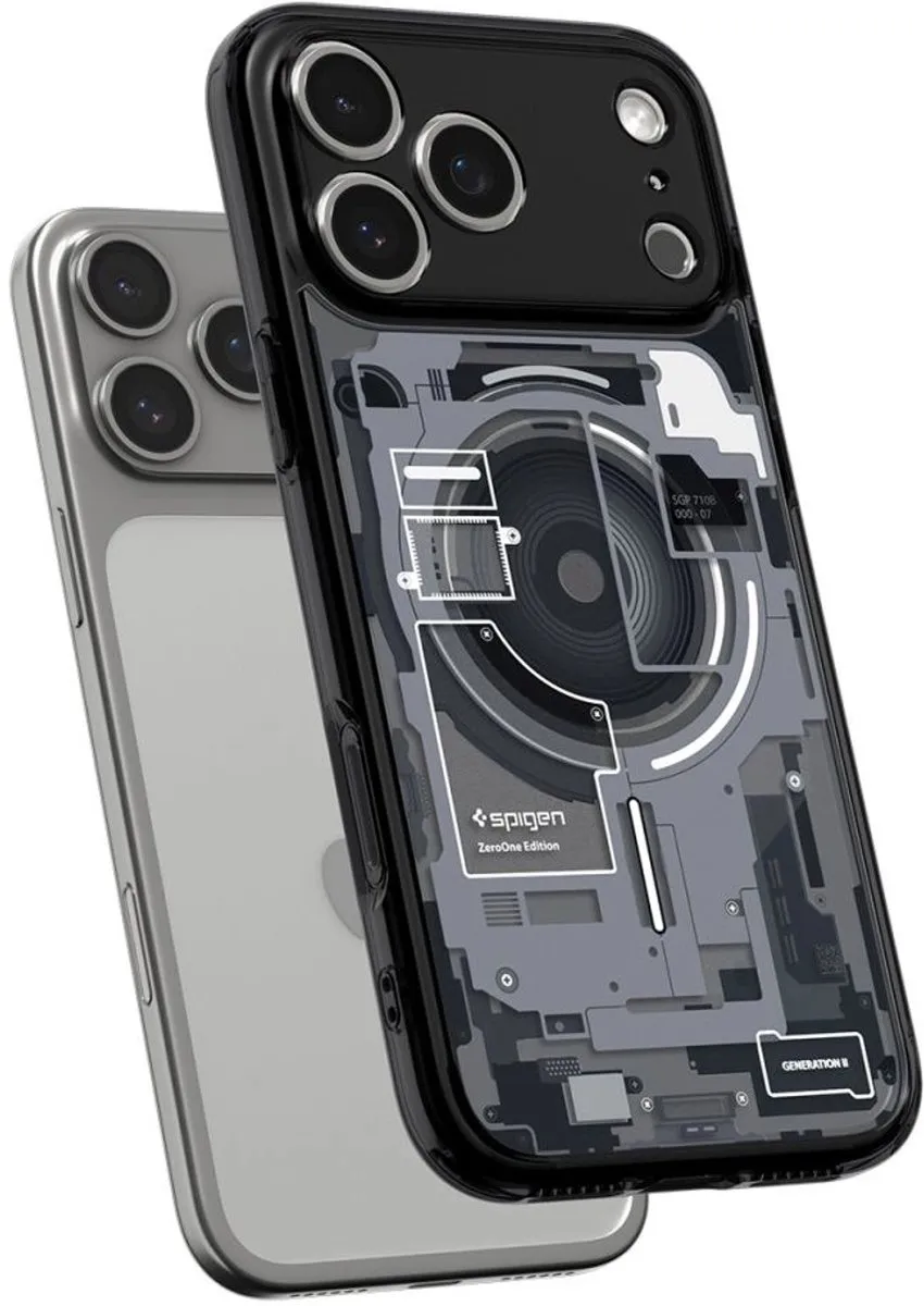 Spigen Ultra Hybride Magsafe iPhone 17 Pro Max Hoes - Zwart - afbeelding 6 van 6