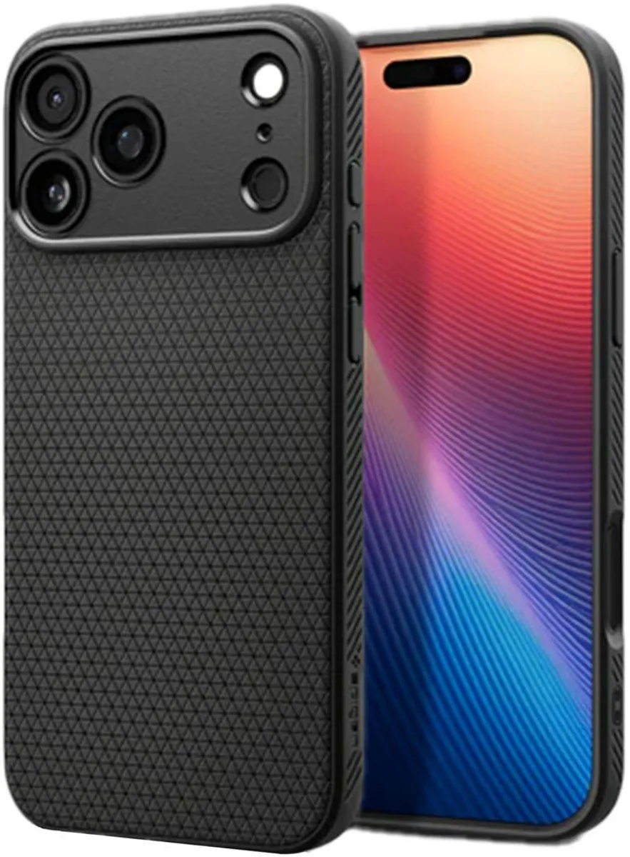 Spigen 13962 Backcover iPhone 17 Pro - Zwart