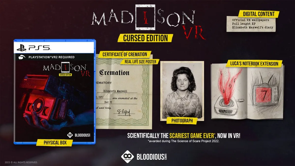 Mindscape MADiSON VR Cursed Edition - PS5/PSVR2